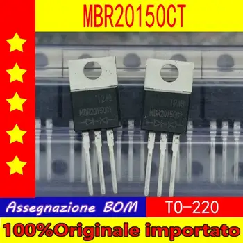 10vnt/daug MBR20150CT TO-220 Schottky diodas 20A 150 V