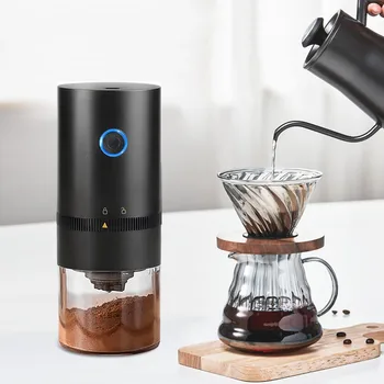 2022 Elektrinis Kavos Malūnėlis Automatinė Pupelių Malūnas Nešiojamas Espresso kavos Aparatas kūrėjas, Kavinė Namų Kelionės USB Įkrovimo