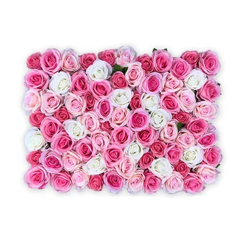 40*60cm Baigė Gėlių Sienos Modeliavimas Rose Vestuvių Modeliavimas Augalų Fone Augalų Šalis, Vieta, Didelis Įvykių Namo Apdaila