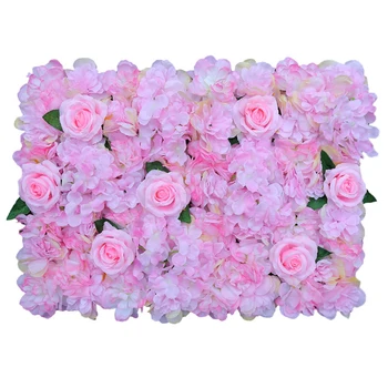 40x60cm Dirbtinių Gėlių Sieninės Vestuvių Romantiškas Gėlių Sienos Sienos Meno Gėlių Dekoras Gimtadienio vakarėlio Fone