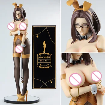 41cm Minkštas Gimtoji Kuwashima Yuuko 1/4 Bunny Mergina Ne Gryno PVC Veiksmų Skaičius, Suaugusiųjų Žaislas Cute Girl Anime Kolekcija Modelis Lėlės Gi