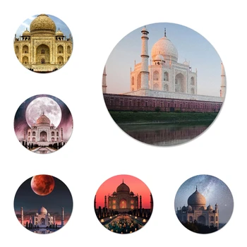 58mm Elegantiškas Taj Mahal Indijoje dekoracijos Šaldytuvas Magnetas Butelio Atidarytuvas Alui Kokso Sue Butelio Atidarytuvas