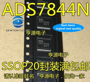 5VNT ADS7844N ADS7844 adc chip SSOP-20 akcijų, 100% nauji ir originalūs