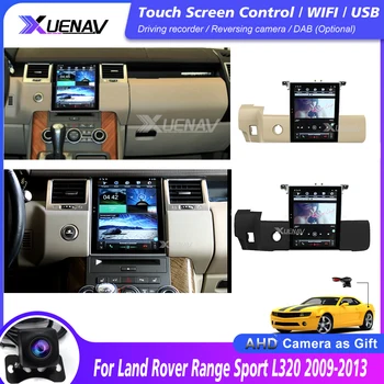 Automobilių GPS Radijo Multimedijos Grotuvo Land Rover Range Sporto L320 2009 2010 2011 2012 2013 stereo Stebėti tesla stiliaus DVD Grotuvas