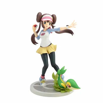 Išankstinio Pardavimo Pokemon Snivy Rosa Mei Anime Pav Modeliai Pokemon Snivy Rosa Mei Veiksmų Žaislas Duomenys Periferijos Kolekcijos Papuošalai Žaislas