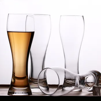 Klasikinio stiliaus, skaidraus stiklo alaus bokalas Raudonojo Vyno taurės Karščiui atsparus Stiklas Alaus Taurės Viskio Taures Stiklo Kelionės Butelį, Baras, Virtuvė