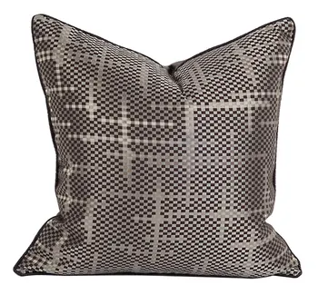 Mados geometrinis kavos pledas dekoratyvinis mesti pagalvę/almofadas atveju, 45 50 suaugusiųjų,europos šiuolaikinės pagalvėlė padengti namų dekoravimo