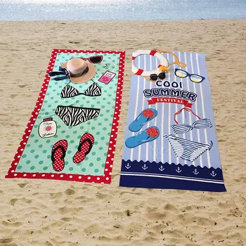 Naujas animacijos paplūdimio rankšluostį vonia antklodė spausdinti vaivorykštė 140*70cm 260g Mikropluošto Audinio skatinimo RN306