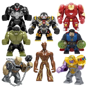 Naujas Hulk Thanos Geležies Daktaras Keista Žaislas Wolverine Super Herojai Blokai Duomenys Rinkinius, Žaislus Vaikams Dovanos