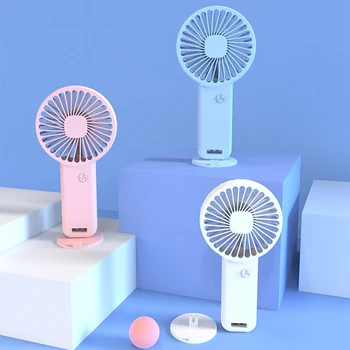 Naujas Mini Mažas Ventiliatoriaus Lauko Nešiojamų Didelis Vėjo turbiną Darbalaukio Mobiliojo Telefono Laikiklis Kūrybos Rankiniai Mažas Ventiliatorius 2022 Įvairių spalvų