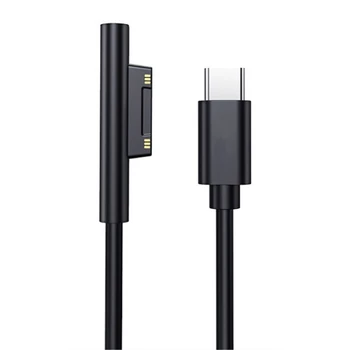 Naujas USB C Maitinimo Įkroviklis Adapteris Įkrovimo Kabelis Laido Paviršiaus Pro 7/6/54/3