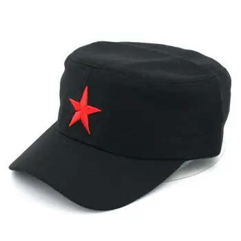 Vientisų Spalvų Vyrai Moterys Armijos Bžūp Kariūnų Karinio Patruliavimo Skrybėlę Golfo Vairavimo Red Star Pentagram Atsitiktinis Skrybėlę, Greitai Lašas Laivybos 2022